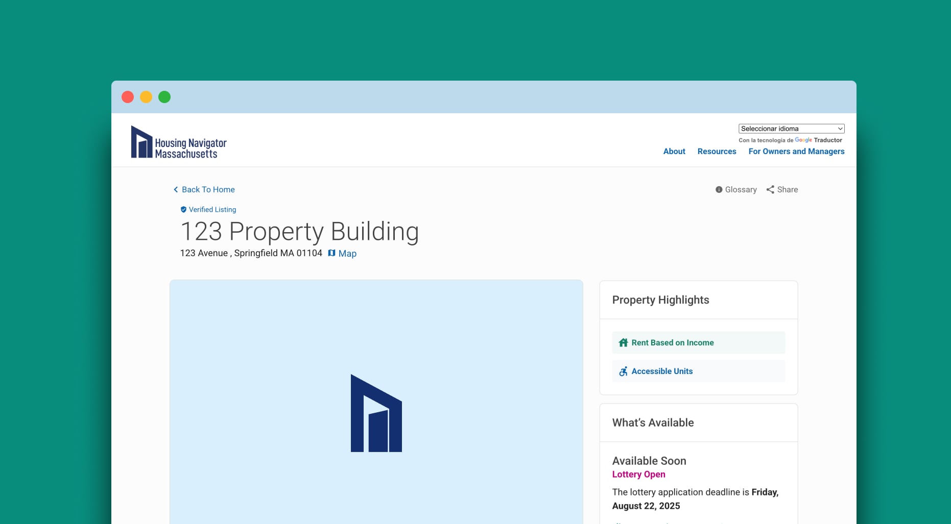 Video tutorial thumbnail showing how to connect with property managers for affordable housing