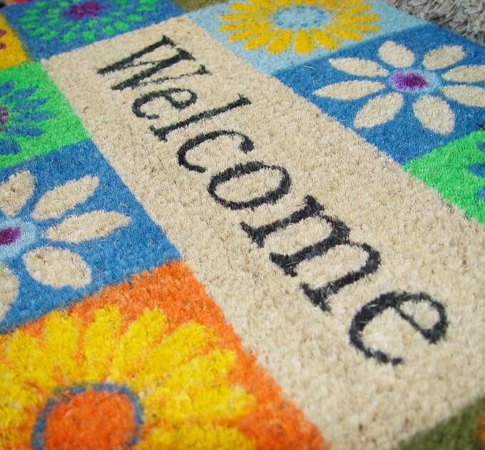 welcome mat